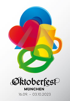 Oktoberfest Plakat 2023 - Official party poster (Bild RAW)